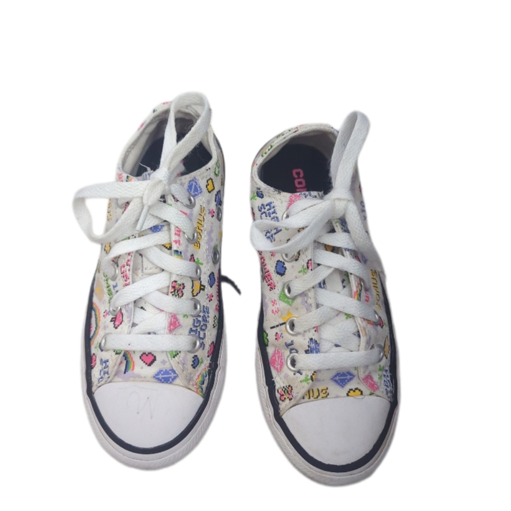 Converse Kids Sneakers with Colorful Patterns